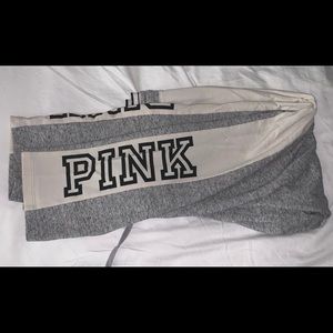 Pink sweatpants large
